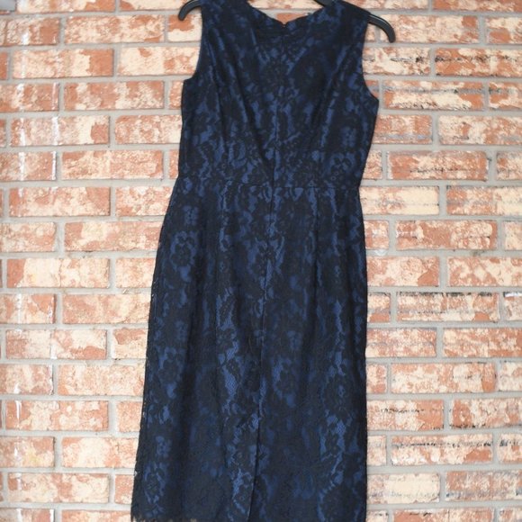 𝅺BROOKS Brothers Silk/Lace Dress - Picture 3 of 5